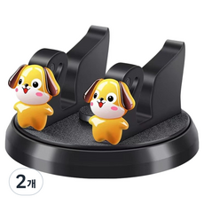 Wellot 卡通人物車用旋轉式手機支架, 2個, C款