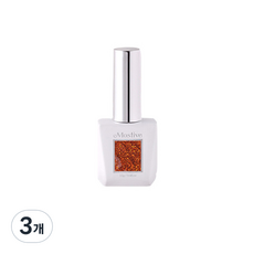 모스티브 스탠다드 글리터 젤네일 27, MG-012 오렌지, 3개, 12g