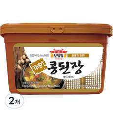 chinjung 砂鍋大豆大醬, 3kg, 2個