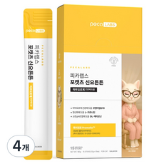 피카랩스 포캣츠 신요튼튼 영양제 PECA7102, 4개, 신장, 15회분