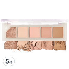 언리시아 무드 샤워 아이팔레트 3.5g, NO.2 로즈 샤워, 5개