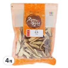 청명약초 감초/중국, 300g, 4개