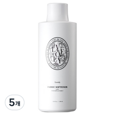 VERT BLANC 嬰幼兒用衣物柔軟精 可愛香氣 正裝, 5個, 1L