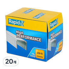 Rapid 強力釘書針 1000p, 20個, 33針號
