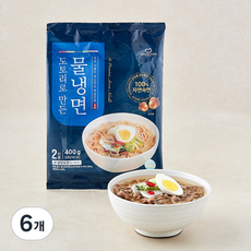 한둘푸드 도토리로 만든 물냉면 2인분, 400g, 6개