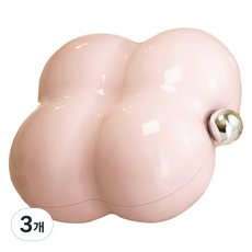 Make Mine 便攜健康伴侶雲朵藥盒 粉紅色, 3個