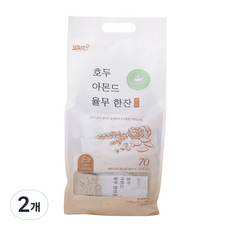태광식품 호두 아몬드 율무 한잔 선식 70p, 1.26kg, 2개