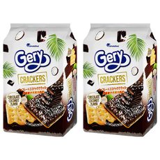 Gery 芝莉 厚醬餅乾 椰子巧克力味 酥脆餅乾 香氣濃郁, 216g, 2包