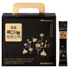 광동 흑마늘 쌍화스틱 50포, 500ml, 1개 undefined/undefined 반품 최저가 27,880원