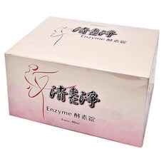 清淨 酵素錠, 400mg, 180顆, 1盒