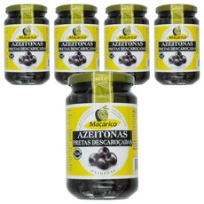 Macarico 瑪卡麗蔻 去籽黑橄欖, 345g, 5罐
