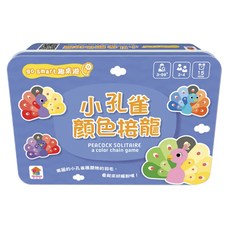 双美生活文創 小孔雀顏色接龍, 1組