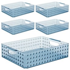 리템 마이룸 S&S 바구니 A4 5.6L, BLUE, 5개