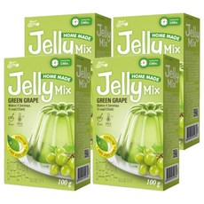 Bread Garden 青葡萄口味果凍粉, 100g, 4盒