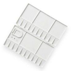 핸디랩 폴딩 수채화 팔레트, 1개, 25칸