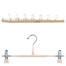 JMIL 防滑帶夾褲裙架, 米色, 10個