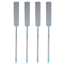 Life GONGyOU 縫隙清潔超細纖維可調節長度平板拖把, 4個