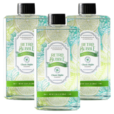 RETRO BUBBLE 乳鐵亮白草本漱口水 經典Mojito, 380ml, 3瓶