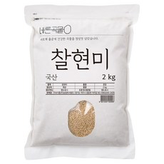 바른곡물 국산 찰현미, 2kg, 1개