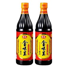 味王 金味王醬油 非基改, 780ml, 2瓶