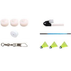 soonZAM 睡姿自我羽毛球練習基礎型2套, 1套, 混合顏色