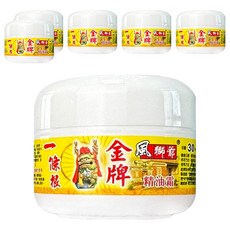 風獅爺 金門一條根精油霜 涼感 30g, 1入, 6罐