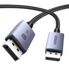 UGREEN 綠聯 頂級 16K DP to DP V2.1 螢幕線, 1個, 3m