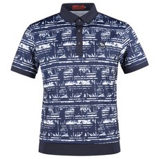 야마구치골프 야마구찌 럭스골프 남성용 프리미엄 시보리 반팔 골프셔츠 YG3M405