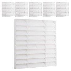 ADDLIFE 安全百葉窗, 6入, 白色