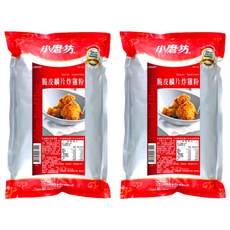 小磨坊 脆皮鱗片炸雞粉, 1kg, 2包