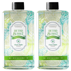 RETRO BUBBLE 乳鐵亮白草本漱口水 經典Mojito, 380ml, 2瓶