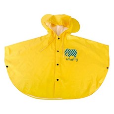 SMALLY 動物造型斗篷式兒童雨衣 附收納袋