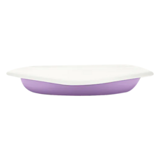 VIIDA Soufflé 抗菌不鏽鋼餐盤, 附蓋餐盤, 紫色, 1組