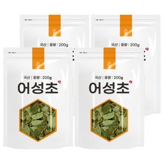 자연초 어성초차, 200g, 1개입, 4개