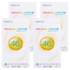 PLEASURE 樂趣 衛生套 46mm, 12入, 4盒
