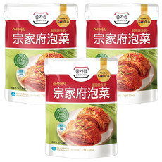 JONGGA 宗家府 泡菜 經典原味 甜酸辣平衡, 200g, 3包