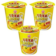OTTOGI 不倒翁 起司風味湯杯麵 62g, 3入