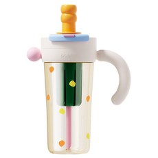 bablov 花伴森 PPSU 波霸把手杯, 麥麥黃, 1個, 800ml