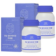 안국건강 안심 멀티비타민 미네랄, 60정, 2개