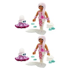 Playmobil 摩比人 美人魚與章魚公仔 71477, 2個