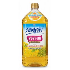 統一 清爽家 芥花油, 2L, 1桶