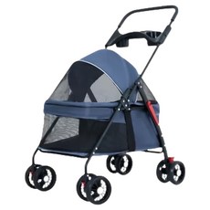 高精寵物 寵物推車, 藍色, 1台