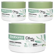 babaria 草本橄欖SOS萬用修護乳霜 250ml*3罐,深層滋潤,舒緩乾癢,全身適用