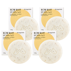 donggubat 諾麗果溫和水潤沐浴皂, 120g, 4個
