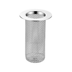 304不鏽鋼下水道防髮防蟑過濾網, 5.5 x 3.5 x 8cm, 單色