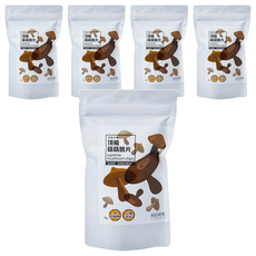 好日×好食 菇菇脆片 台灣原產香菇 低溫真空乾燥脫水 酥脆爽口 整朵香菇, 60g, 5包