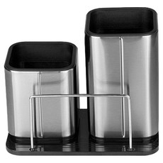 아리코 스텐430 수저 조리도구통 세트, 혼합색상, 1세트