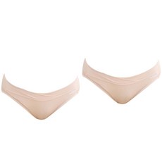 Prebella 低腰純色孕婦內褲組 2入