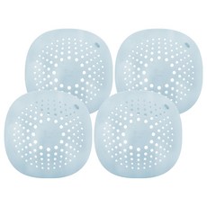 美得像專櫃 防堵塞過濾蓋 37.5g 4個, 15 x 15cm, 淺藍色, 1組