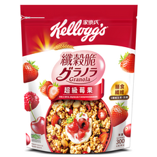 Kellogg's 家樂氏 纖穀脆 超級莓果, 300g, 1個